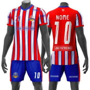 6 Uniformes De Futebol 100% Personalizados