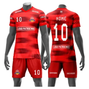 60 Uniformes De Futebol 100% Personalizados
