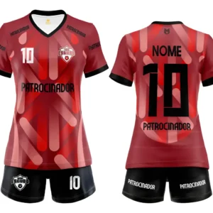 5 Conjuntos De Futebol Feminino Personalizado
