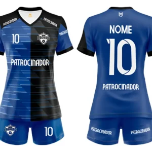 6 Conjuntos De Futebol Feminino Personalizado