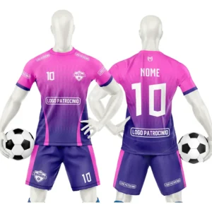 Kit 15 Conjuntos De Futebol Personalizado Gola Redonda